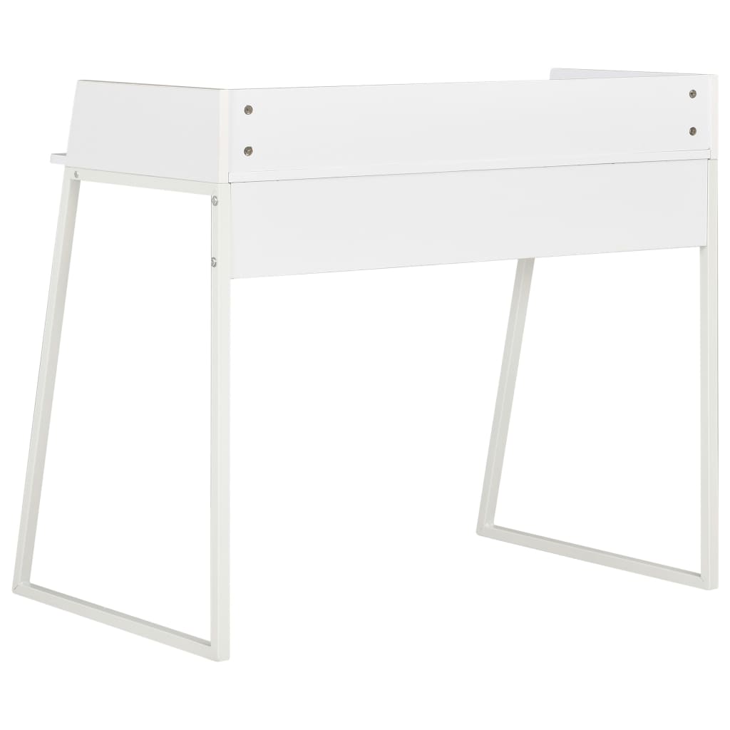 vidaXL Escritorio blanco 90x60x88 cm - Image 4