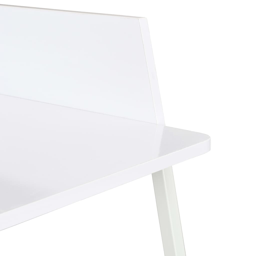 vidaXL Escritorio blanco 90x60x88 cm - Image 6