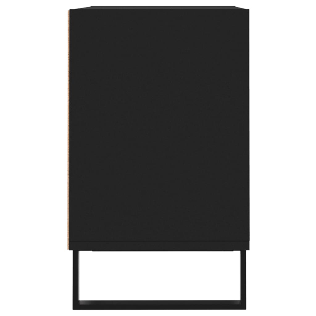vidaXL TV-Schrank Schwarz 69,5x30x50 cm Holzwerkstoff - Image 5