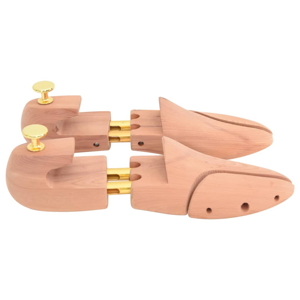 vidaXL Schuhspanner mit Schuhlöffel EU 44-45 Massivholz Zeder - Image 4