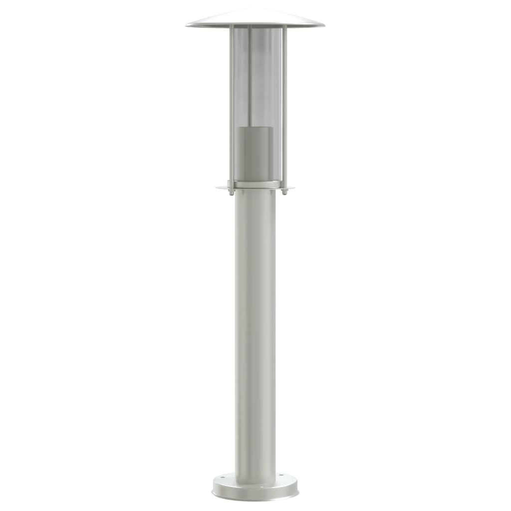 vidaXL Wegeleuchte Silbern 60 cm Edelstahl - Image 4