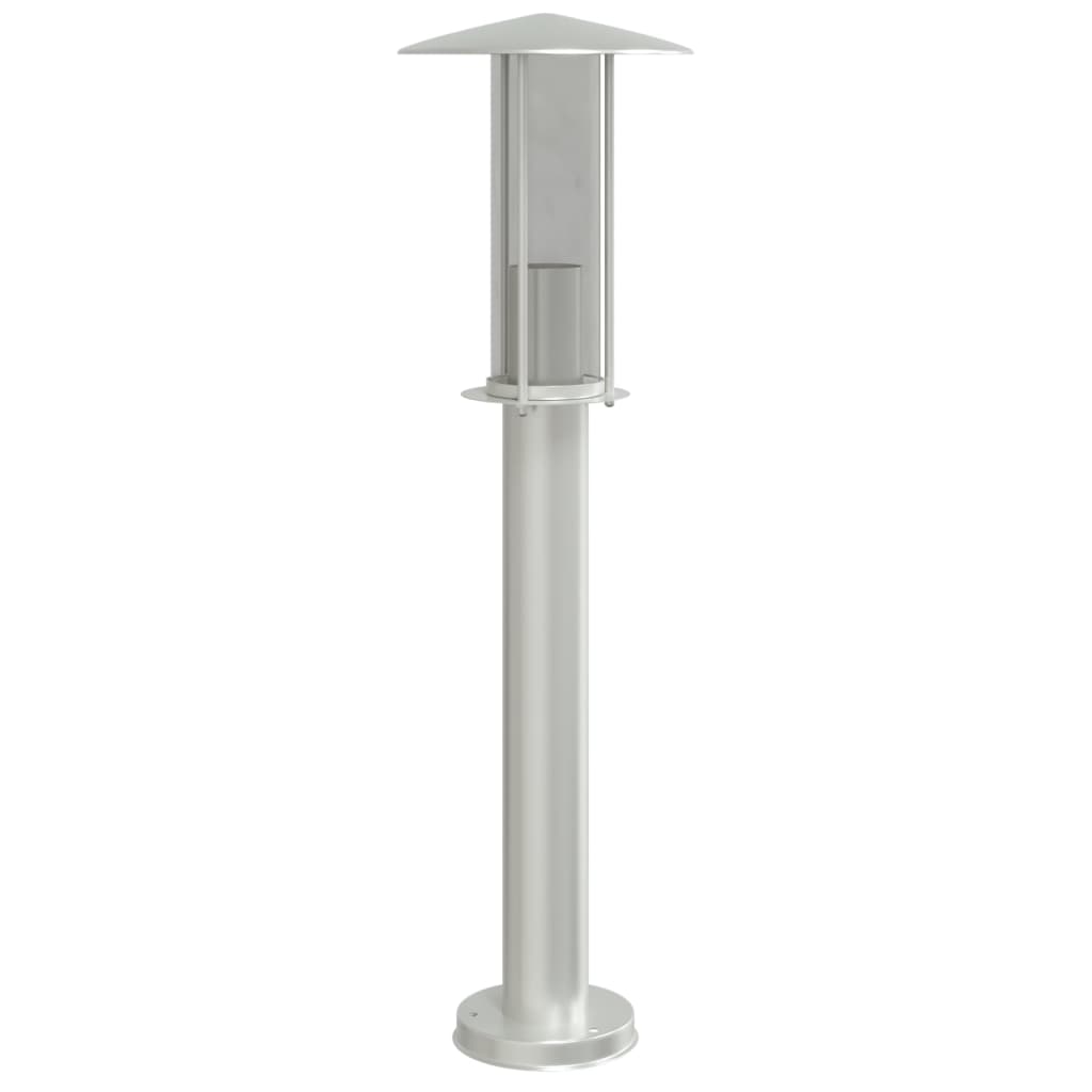 vidaXL Wegeleuchte Silbern 60 cm Edelstahl - Image 6