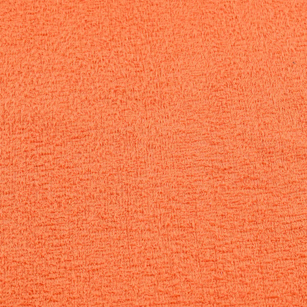 vidaXL Saunatücher 10 Stk. Orange 80x200 cm 360 g/m² 100% Baumwolle - Image 5