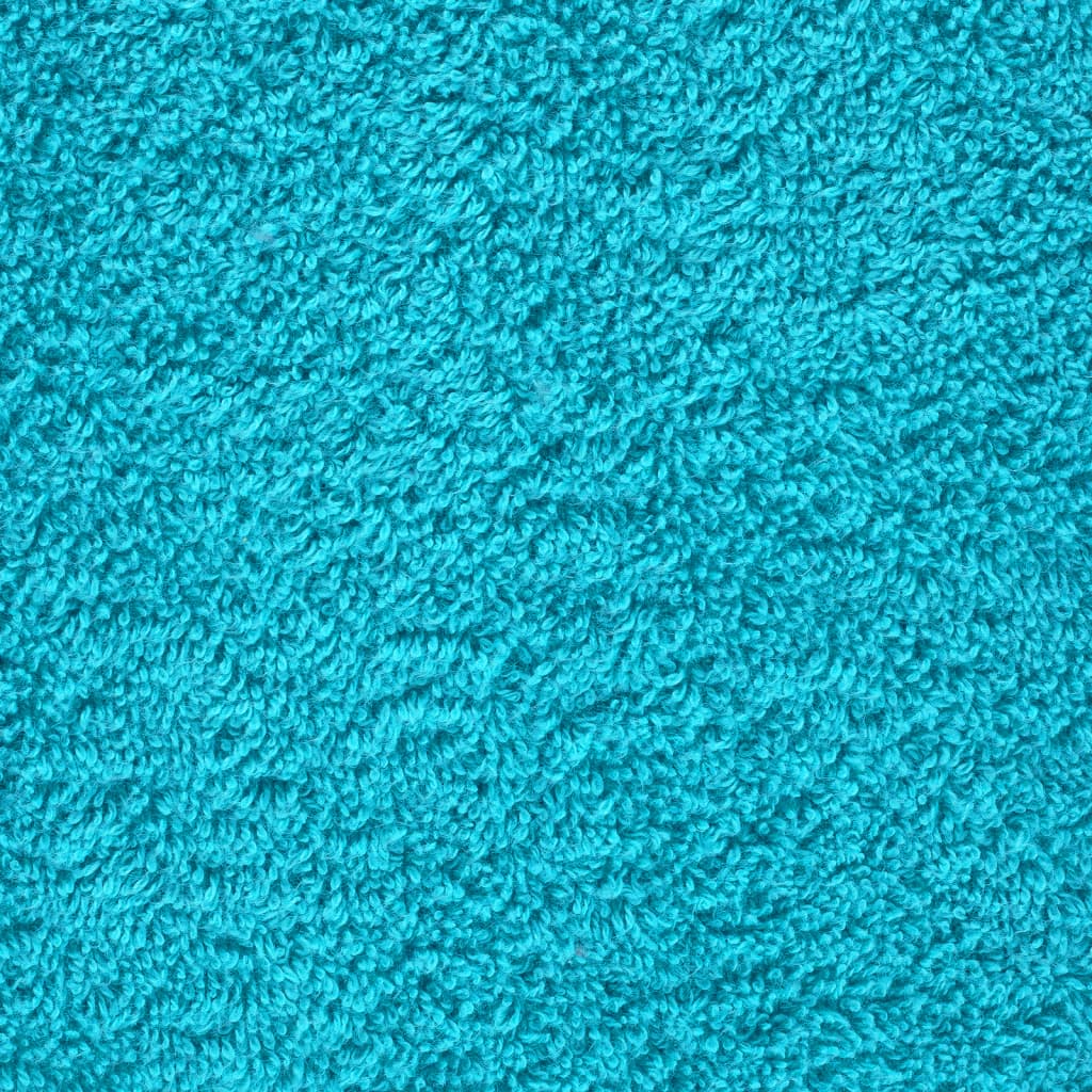 vidaXL Premium-Duschtücher SOLUND 4 Stk. Türkis 70x140 cm 600 g/m² - Image 5