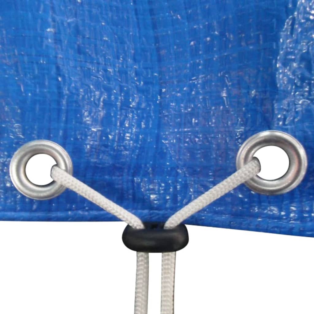 vidaXL Poolabdeckungen 2 Stk. für 300 cm Runde Aufstellpools - Image 5
