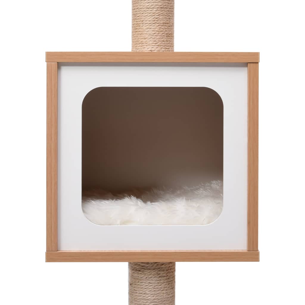 vidaXL Katzen-Kratzbaum mit Sisal-Kratzmatte 123 cm - Image 5