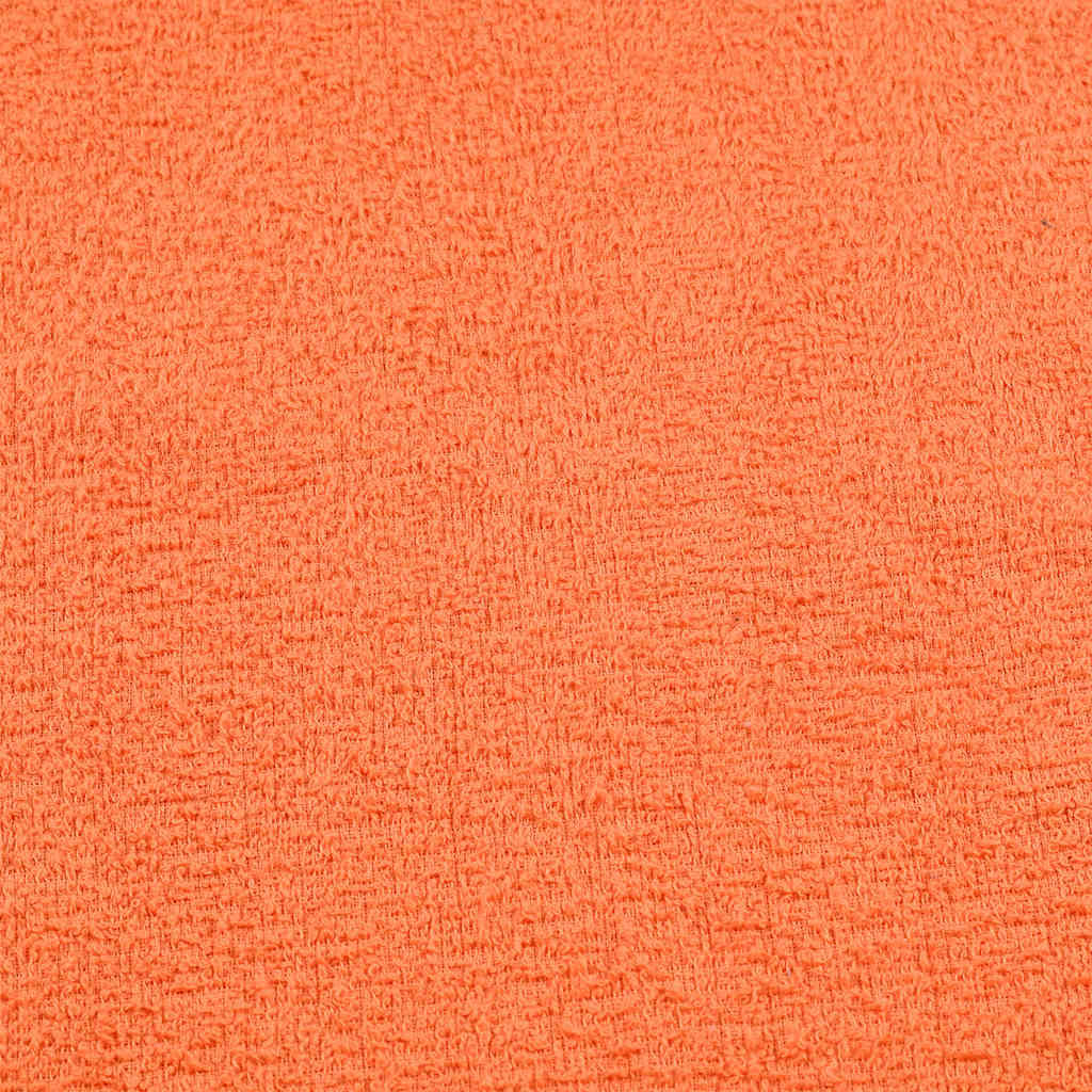 vidaXL Saunatücher 2 Stk. Orange 80x200 cm 360 g/m² 100% Baumwolle - Image 5