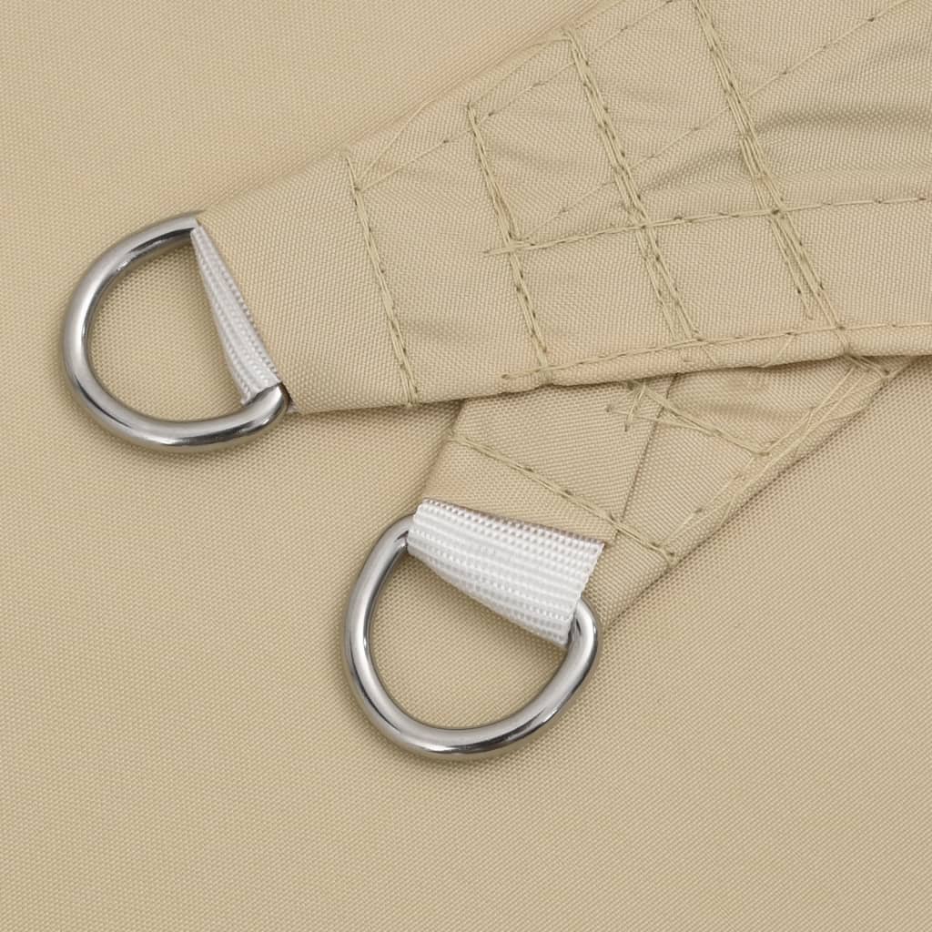 vidaXL Sonnensegel Oxford-Gewebe Rechteckig 6x8 m Beige - Image 6