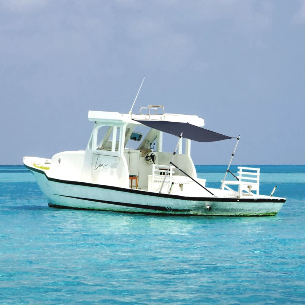 vidaXL T-Top-Beschattungsverlängerung Marineblau 170x208x(115-183) cm
