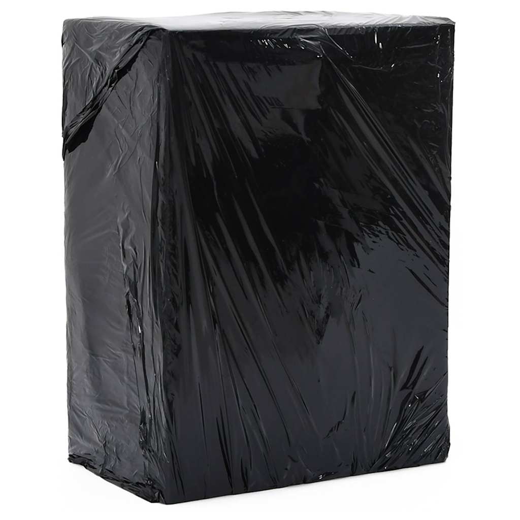 vidaXL Stretchfolie 2 Stk. Schwarz 20 µm 50 cm x 150 m