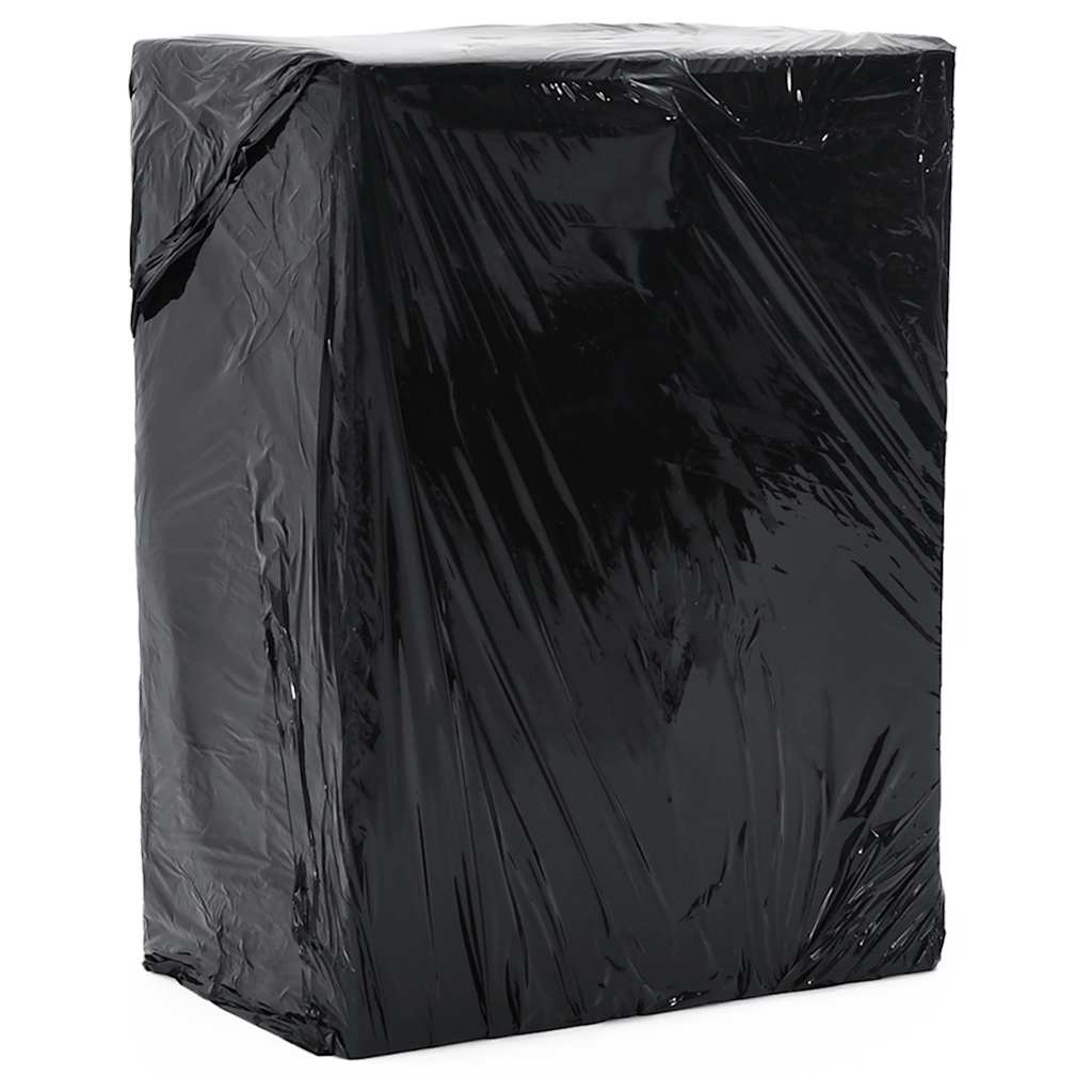 vidaXL Stretchfolie 6 Stk. Schwarz 30 µm 50 cm x 150 m