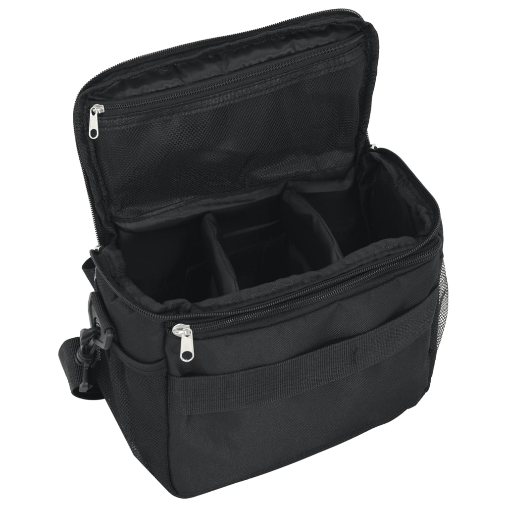 vidaXL Kameratasche mit Wasserdichter Hülle Schwarz Oxford-Gewebe - Image 4