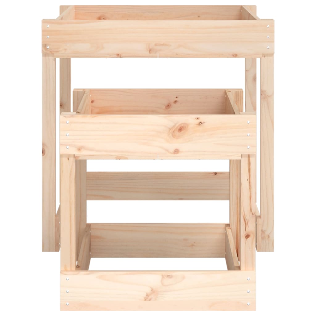 vidaXL Sand-Spieltische 2 Stk. Massivholz Kiefer - Image 5