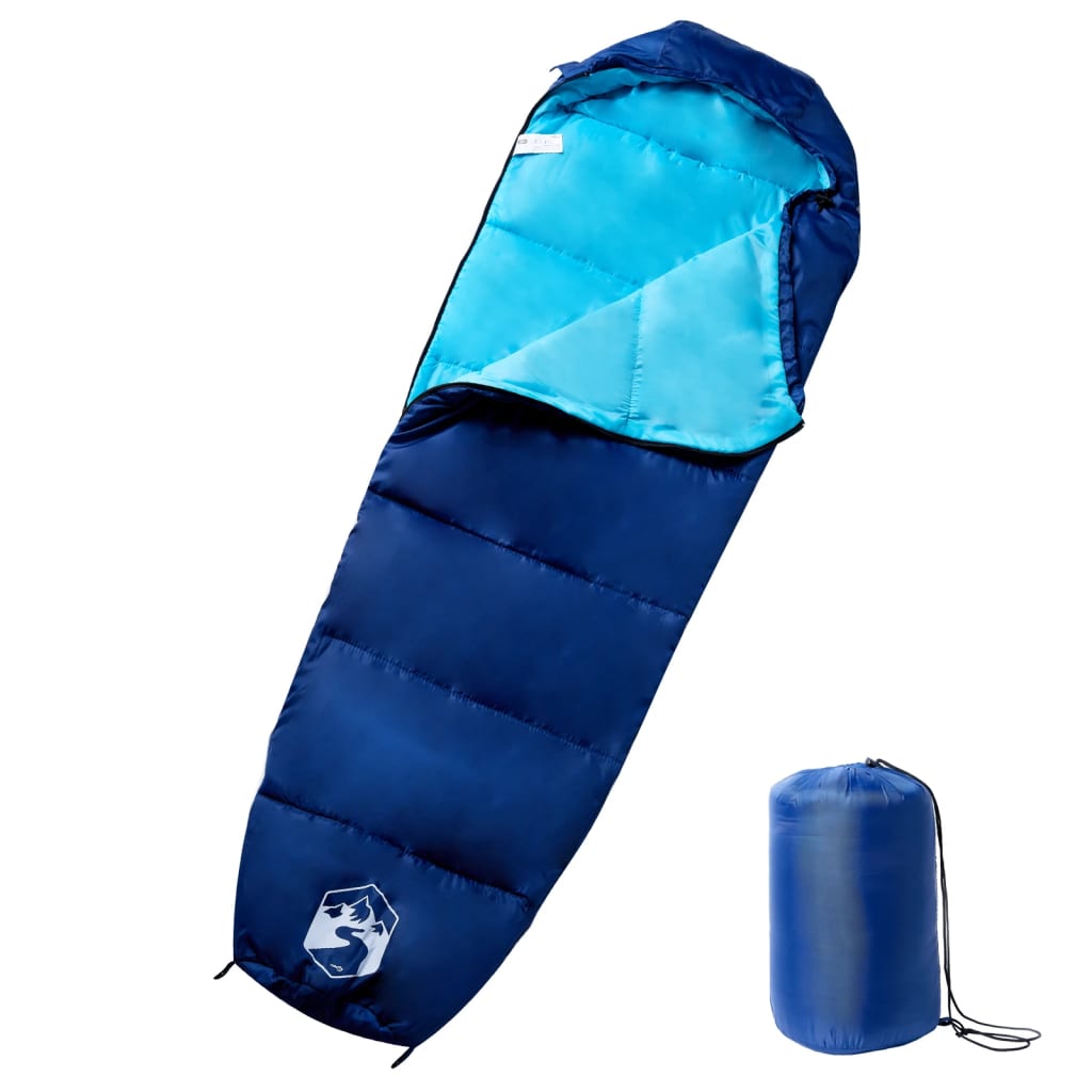 vidaXL Mumienschlafsack für Erwachsene Camping 3 Jahreszeiten