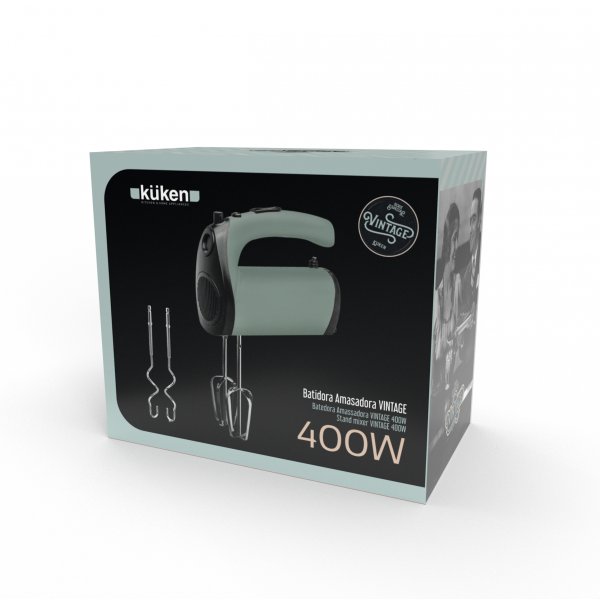Sbattitore-Impastatrice Küken 34139 Nero 400 W - Image 3