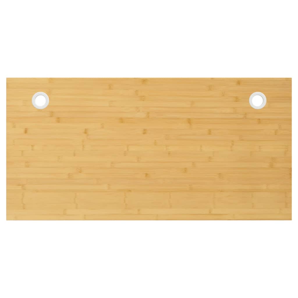 vidaXL Tablero de escritorio de bambú 100x50x2,5 cm