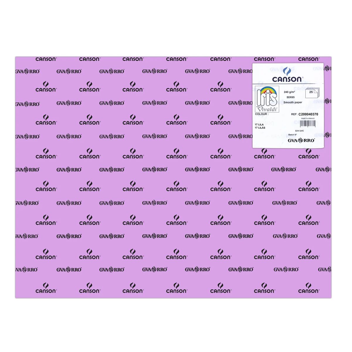 Cartoncini Iris Lilla 50 x 65 cm