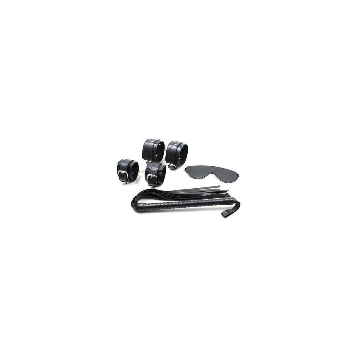 Kit Piacere Grande Fetish Arts Nero 4 Pezzi