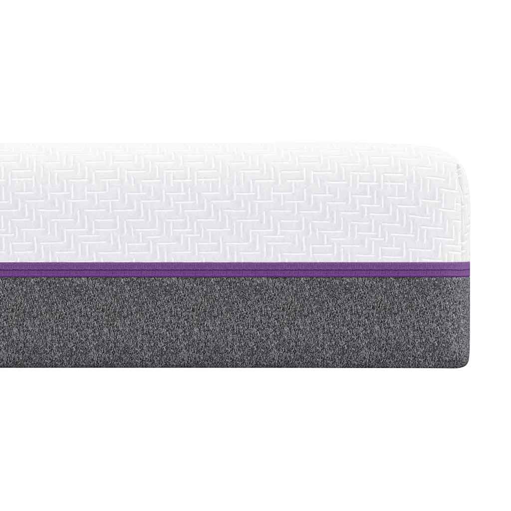 vidaXL Matelas Blanc et Gris 70 x 200 cm Mousse à Mémoire - Image 6