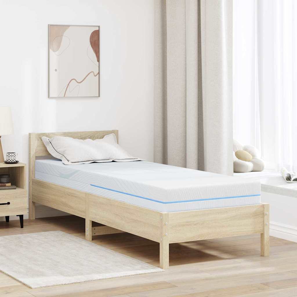vidaXL Matelas Blanc 80 x 200 cm Mousse