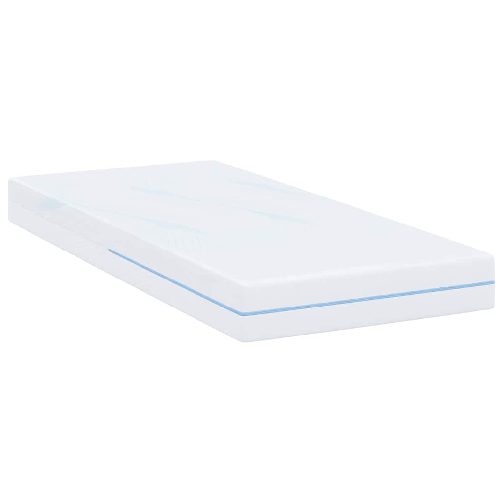 vidaXL Matelas Blanc 80 x 200 cm Mousse - Image 5
