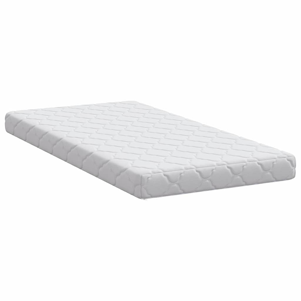 vidaXL Matelas avec Couche de Coco Blanc 120 x 60 cm Mousse PU - Image 5