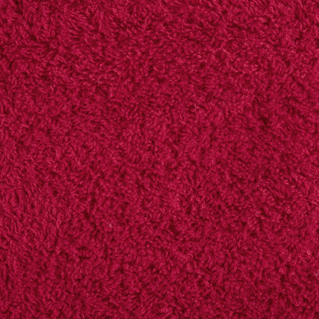 vidaXL Serviettes de qualité supérieure SOLUND 10 pcs rouge 600 g/m² - Image 5