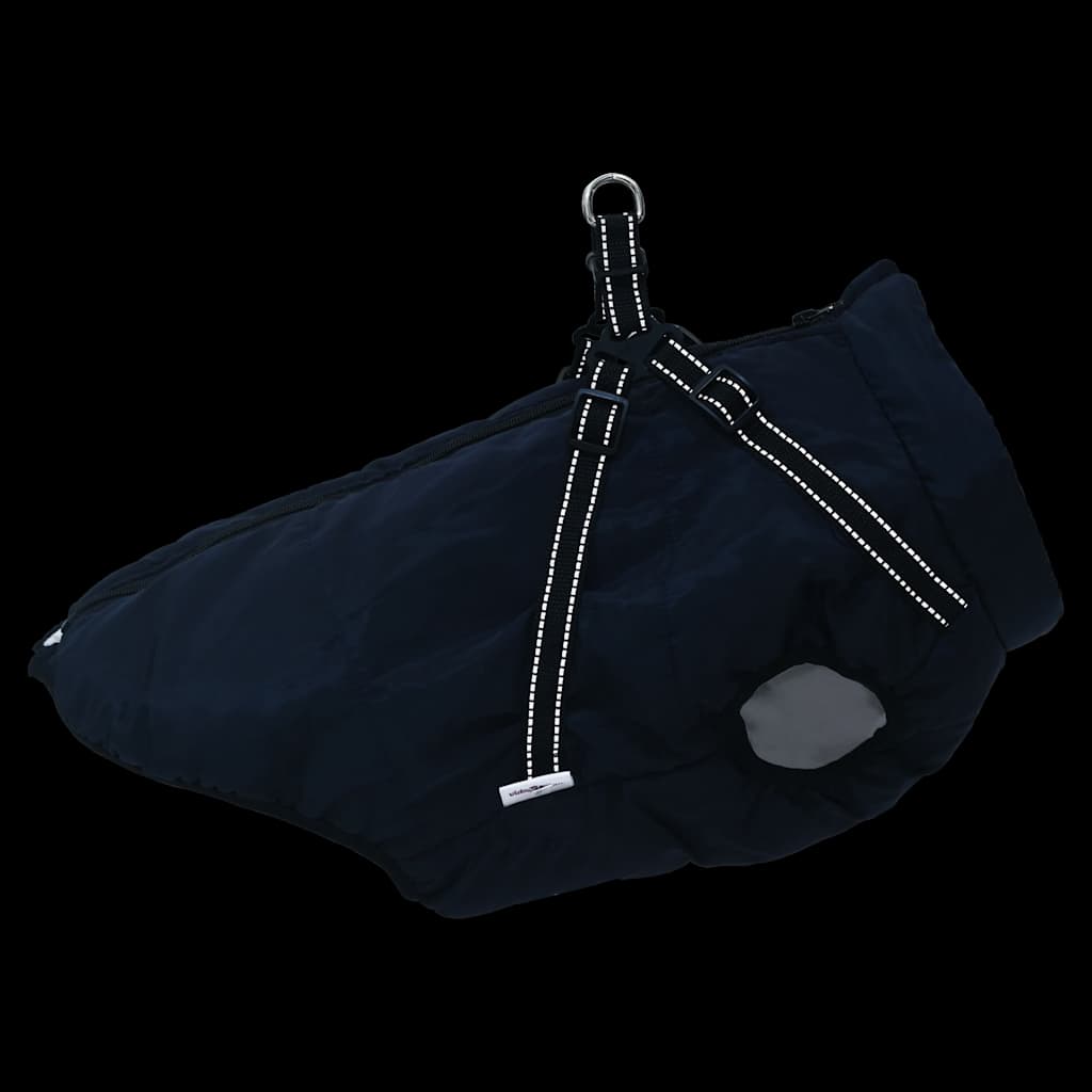 vidaXL Manteau pour chiens avec harnais imperméable réfléchissant L68 - Image 6