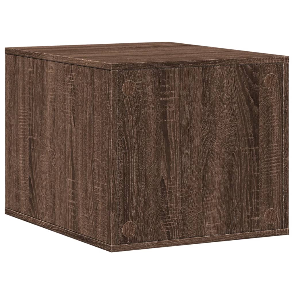 vidaXL Meuble de bac à litière pour chat chêne marron bois ingénierie - Image 6