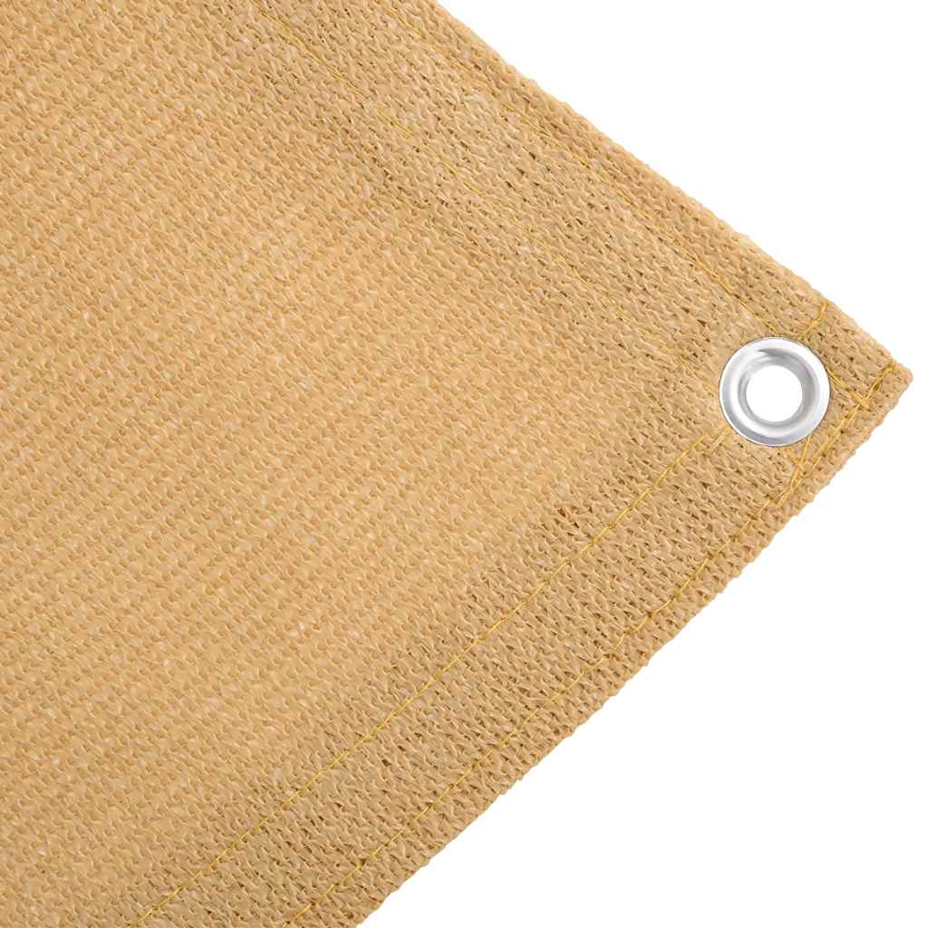 vidaXL Tapis de tente sable 200x200 cm PEHD - Image 4