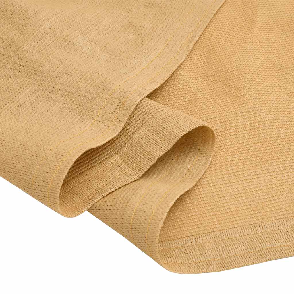 vidaXL Tapis de tente sable 200x200 cm PEHD - Image 6