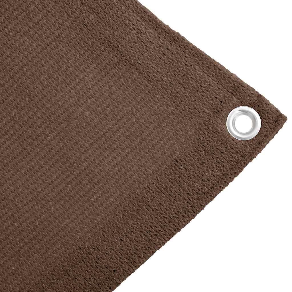 vidaXL Tapis de tente 400x400 cm Marron - Image 4