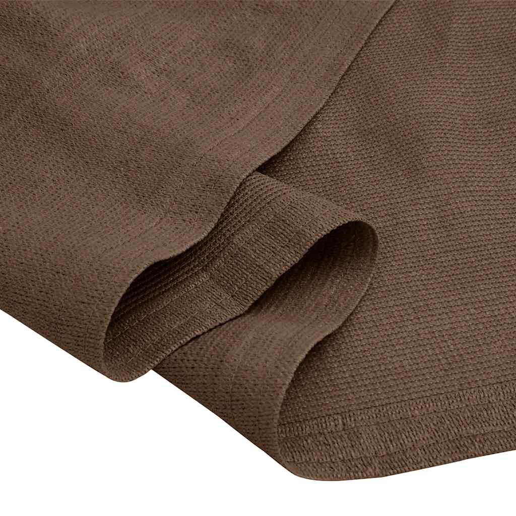 vidaXL Tapis de tente 400x400 cm Marron - Image 6