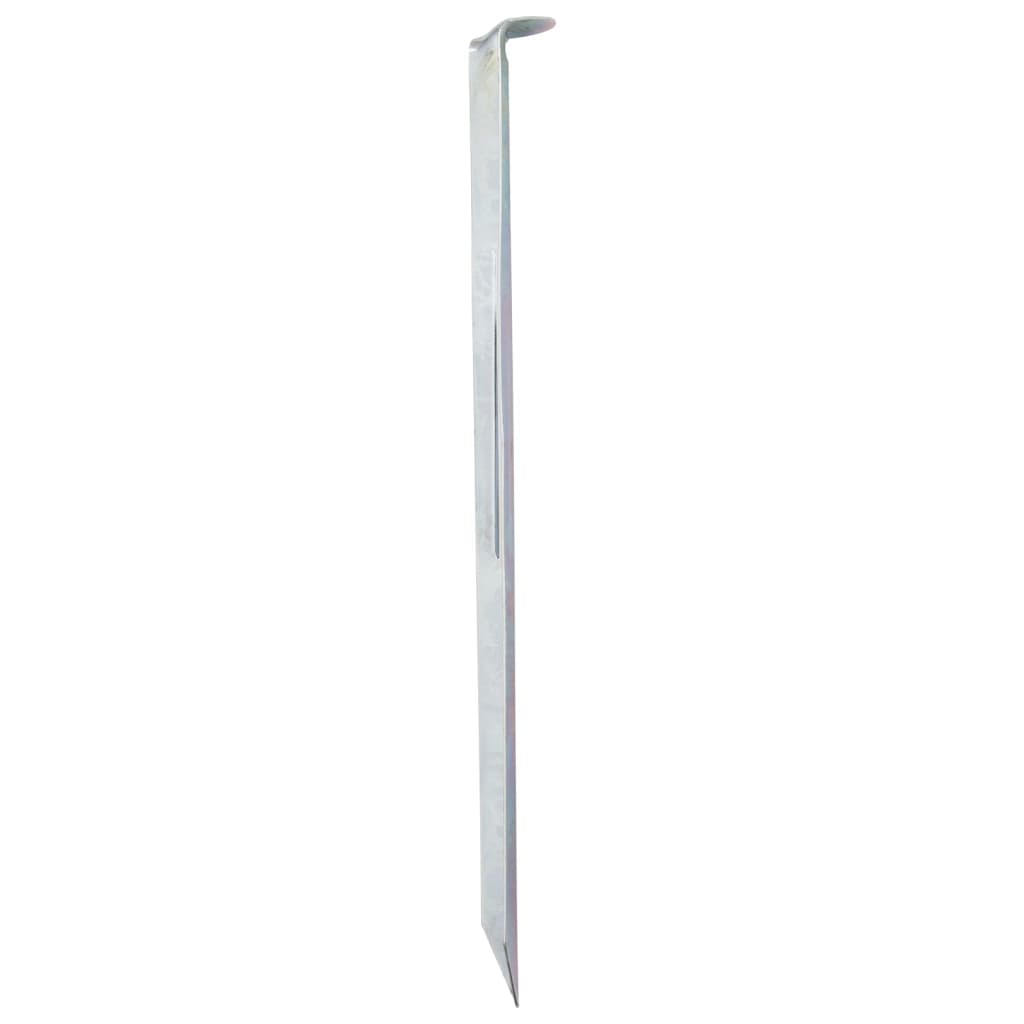 vidaXL Piquets de tente 24 pcs 30 cm Ø20 mm acier galvanisé - Image 5