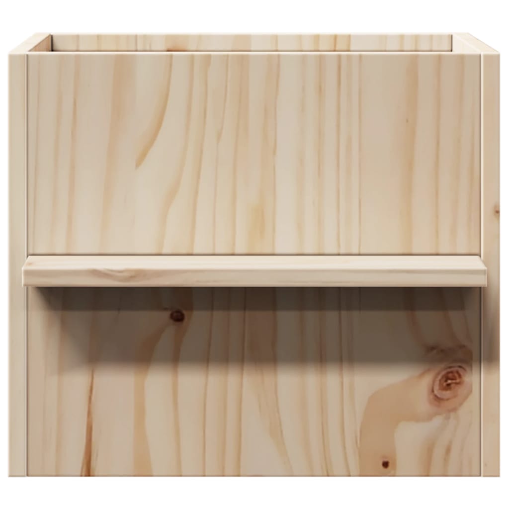 vidaXL Maison pour chat 51x35x30 cm bois de pin massif - Image 4
