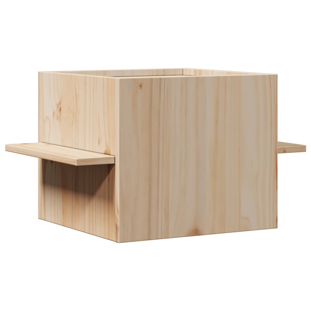 vidaXL Maison pour chat 51x35x30 cm bois de pin massif - Image 5