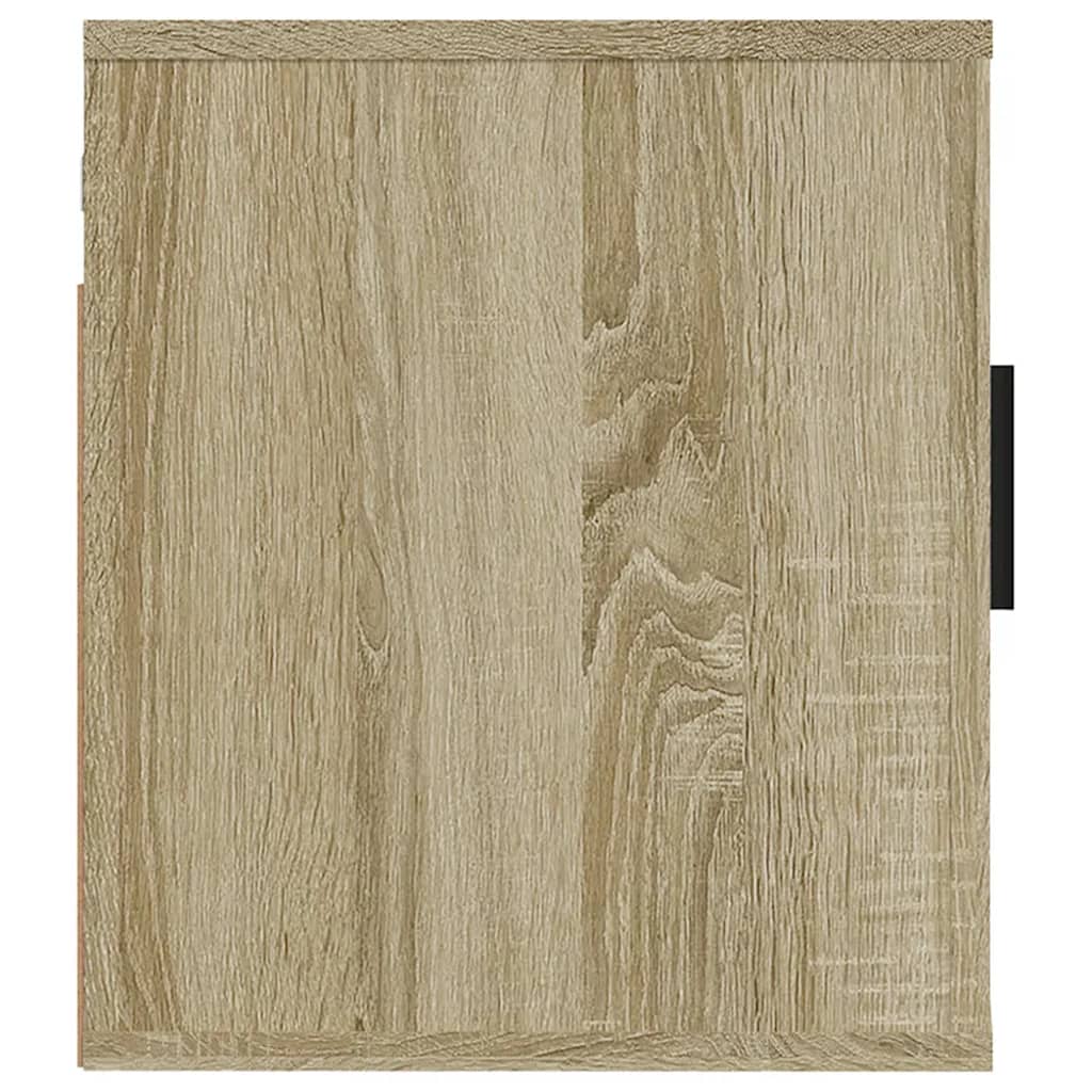 vidaXL Meuble TV mural Chêne sonoma 40x34,5x40 cm - Image 6