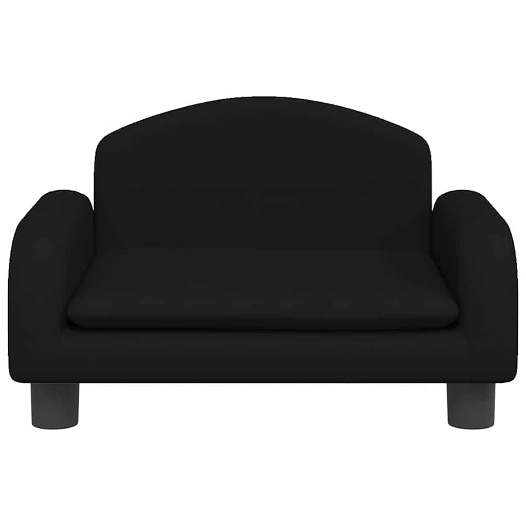 vidaXL Lit pour chien noir 50x40x30 cm tissu - Image 3