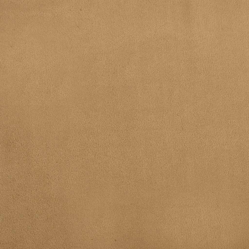 vidaXL Lit pour chien marron 100x50x21 cm velours - Image 6