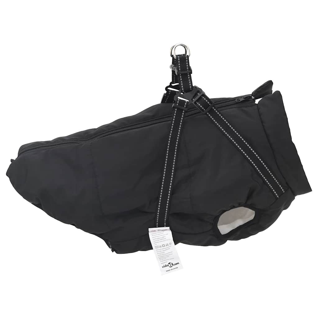 vidaXL Manteau pour chiens avec harnais imperméable réfléchissant L52 - Image 4