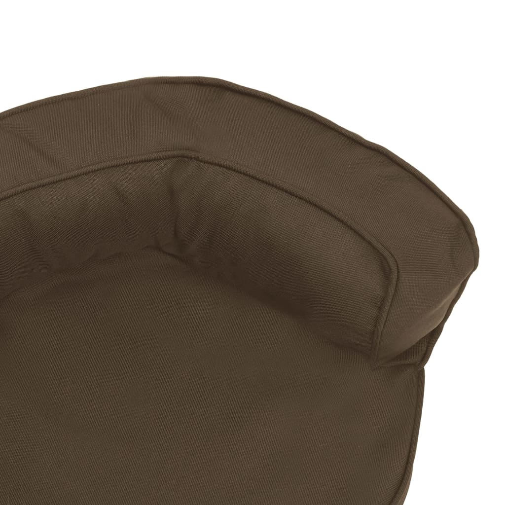 vidaXL Matelas de lit ergonomique pour chien 60x42 cm Aspect de lin - Image 6