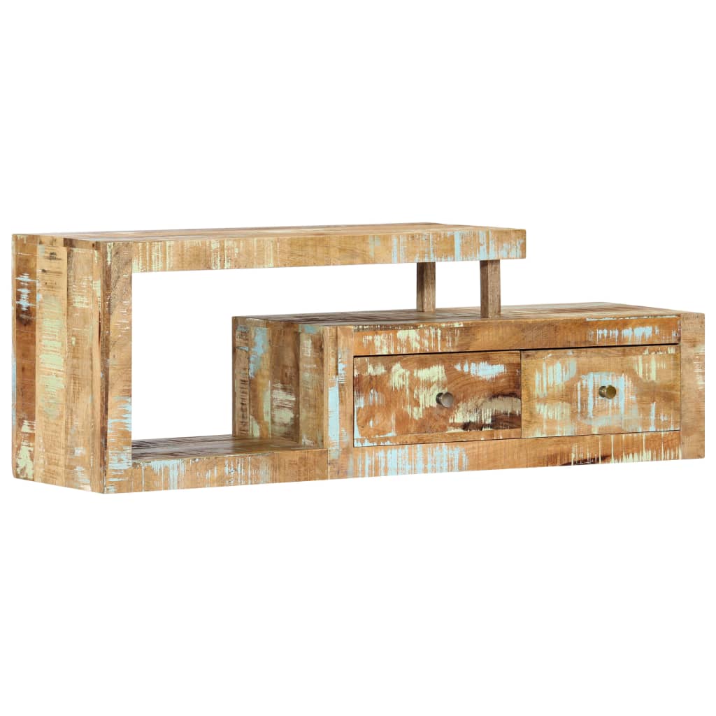 vidaXL Mueble para TV de madera maciza reciclada 120x30x40 cm