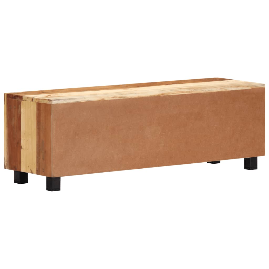 vidaXL Mueble para TV madera maciza reciclada 100x30x33 cm - Image 3