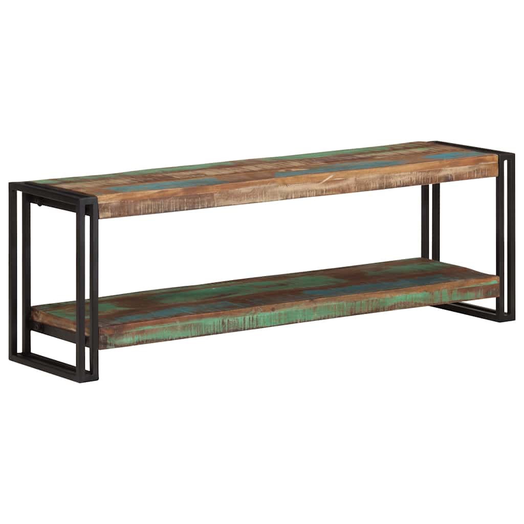 vidaXL Mueble para la TV de madera maciza reciclada 120x30x40 cm