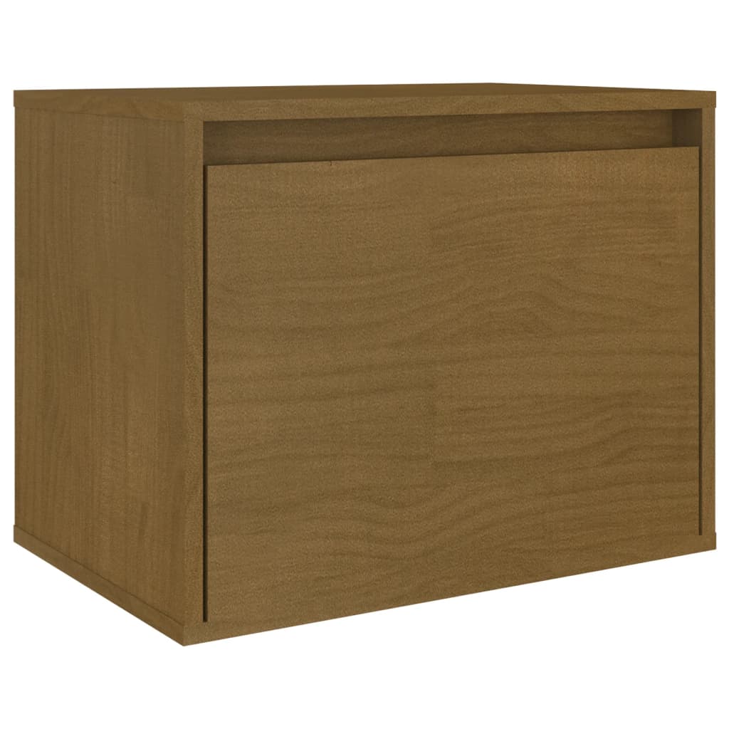 vidaXL Muebles para TV 3 piezas madera maciza de pino marrón miel - Image 5