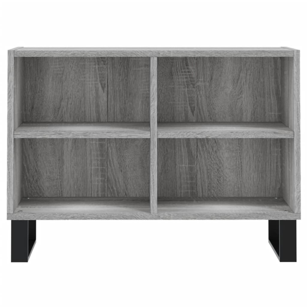 vidaXL Mueble de TV madera de ingeniería gris Sonoma 69,5x30x50 cm - Image 4