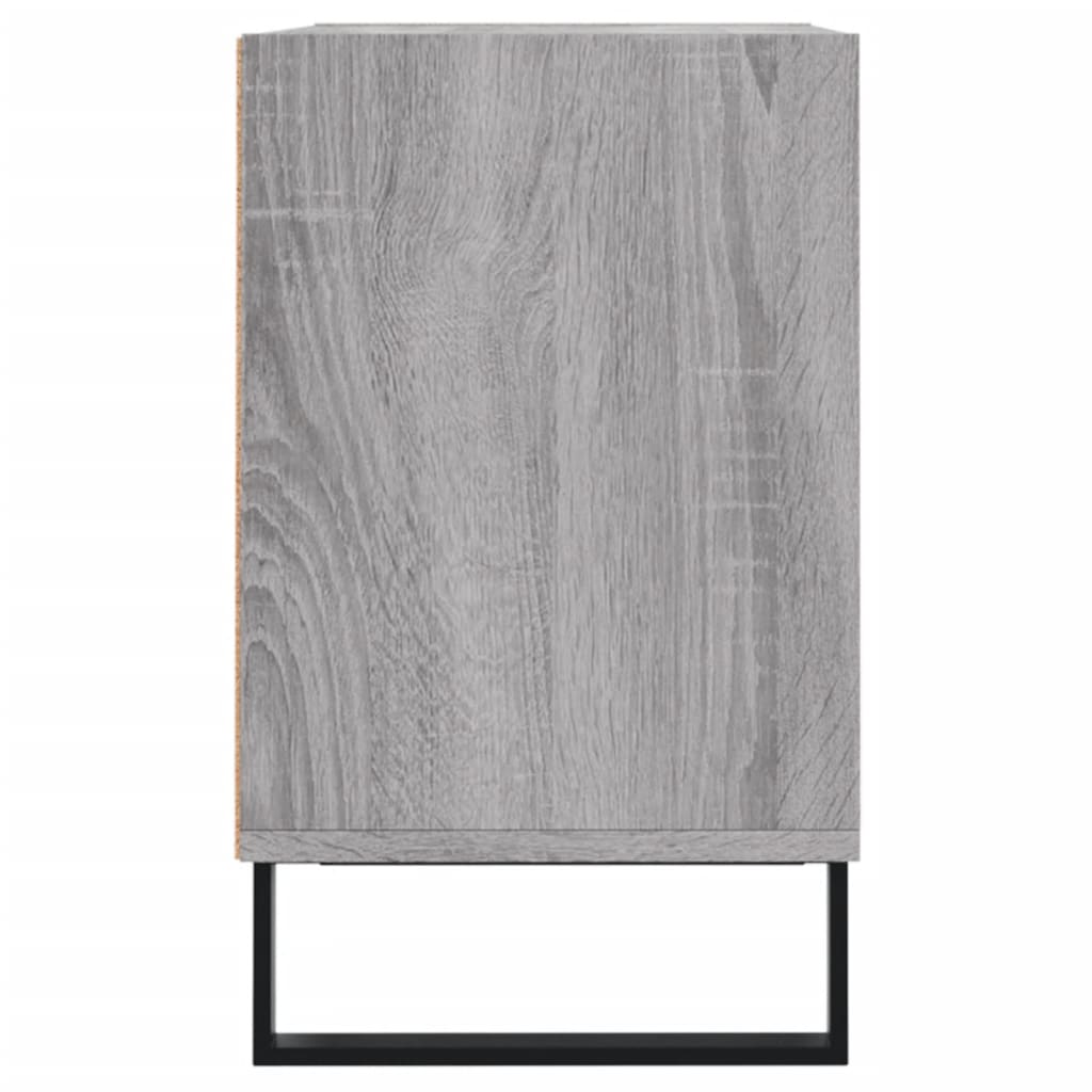 vidaXL Mueble de TV madera de ingeniería gris Sonoma 69,5x30x50 cm - Image 5