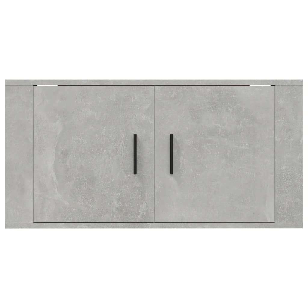 vidaXL Mueble para TV de pared gris hormigón 80x34,5x40 cm - Image 6