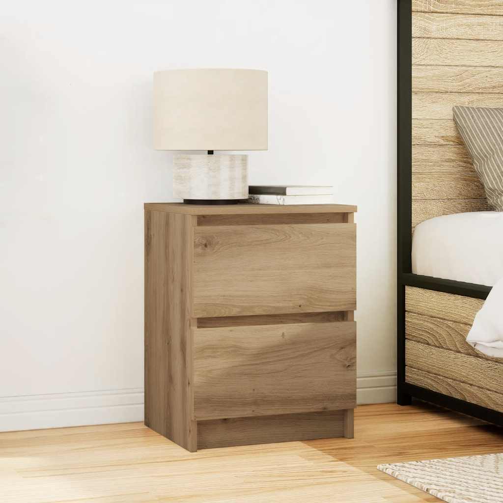 vidaXL Mueble de TV Artisan Roble 40x35x54 cm Madera de ingeniería - Image 3