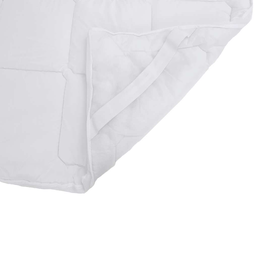 vidaXL Protector de colchón blanco 120x220 cm - Image 3